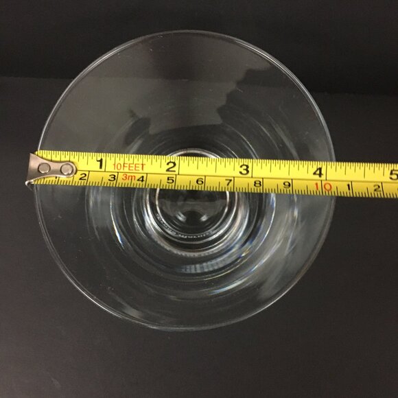 Grand Marnier Martini Liquor Cocktail Glass Etched Base Logo 3.5" - Picture 6 of 6